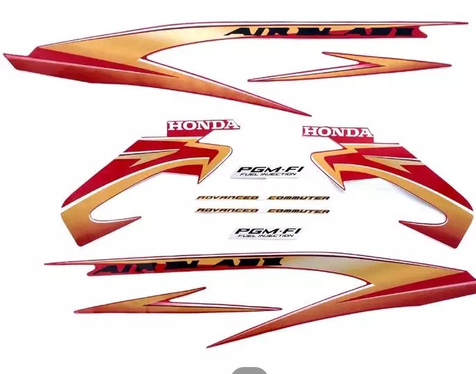 Bộ tem xe Air Blade 2009