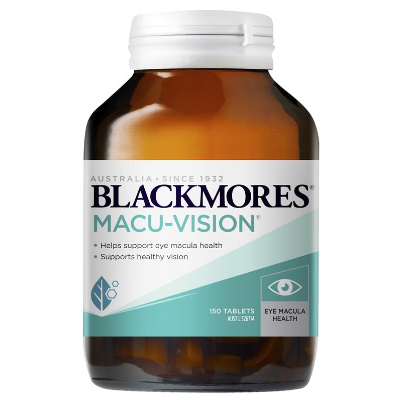Viên bổ mắt Blackmores Macu-Vision Plus (Chai 150 viên) - Chemistware