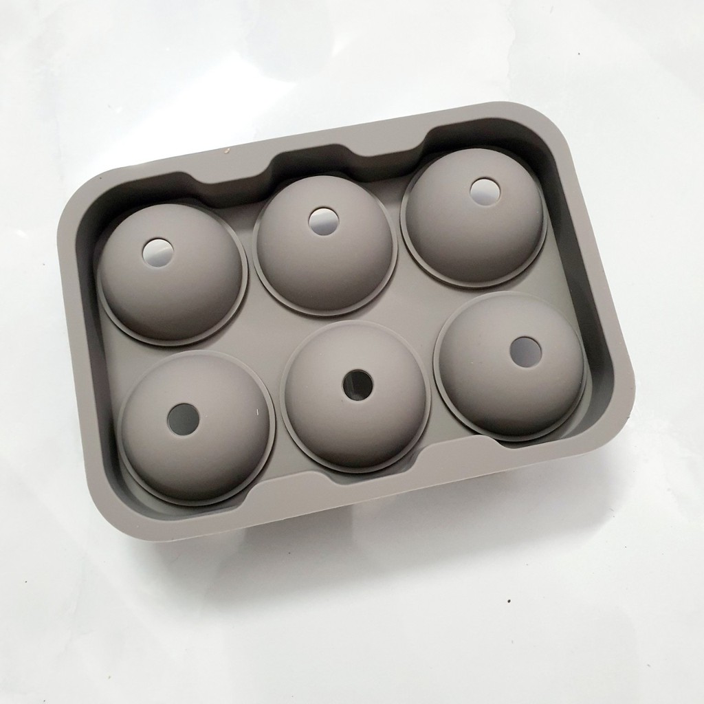 Khuôn mochi silicon 6 ô