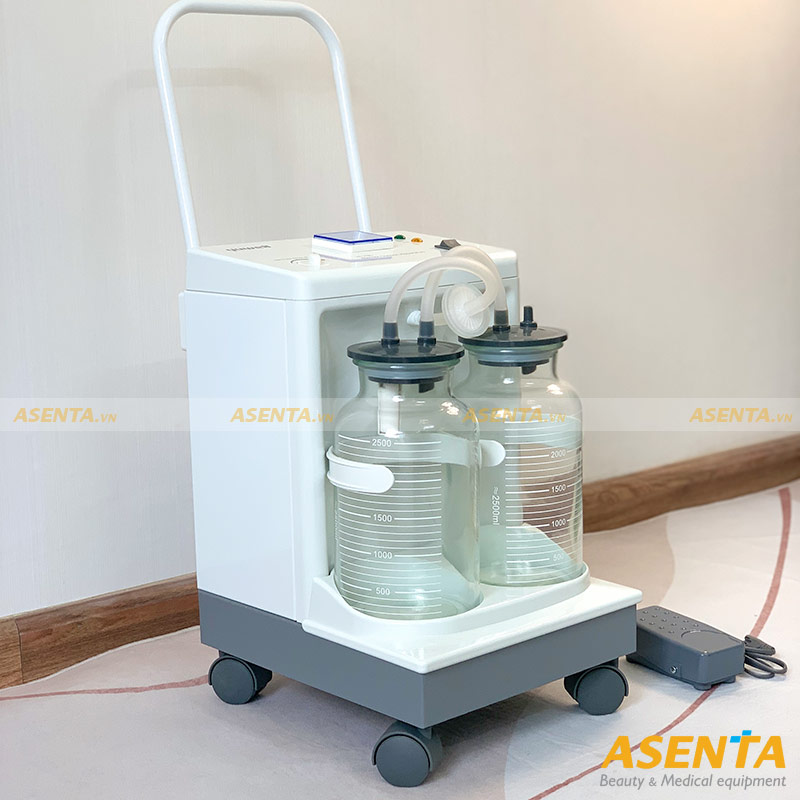 Máy hút dịch mũi, máy hút dịch 2 bình Yuwell 7A-23B/7A-23D