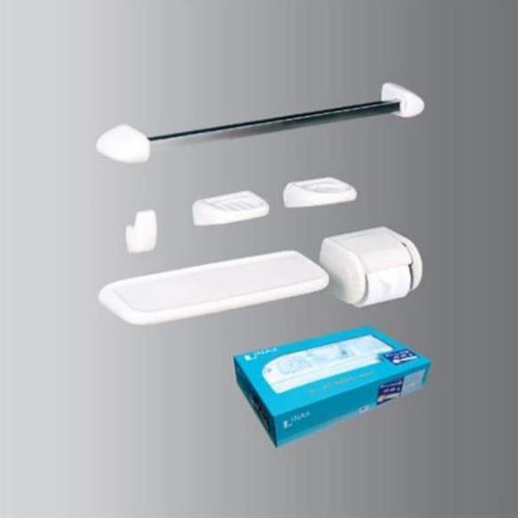 Bộ phụ kiện phòng tắm inax h-ac400v6 6 món bằng sứ