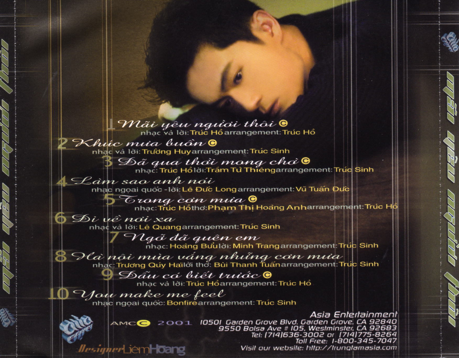 7 Đĩa CD Nhạc Trung Tâm Asia 13 (cs Lâm Nhật Tiến) phôi đĩa nhật