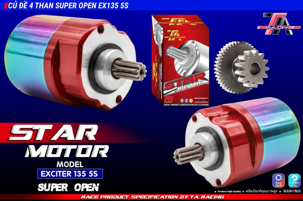 CỦ ĐỀ ĐỘ SUPPER OPEN MẪU V2 TA RACING WINNER SONIC EXCITER - 4 THAN