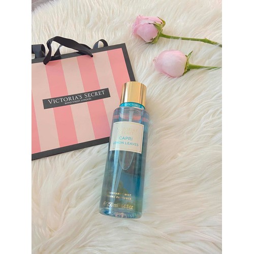 [New] Xịt Thơm 𝗩𝗜𝗖𝗧𝗢𝗥𝗜𝗔'𝗦 𝗦𝗘𝗖𝗥𝗘𝗧 Capri Lemon Leaves 30ml/50ml/100ml +jɥȽÿ08+