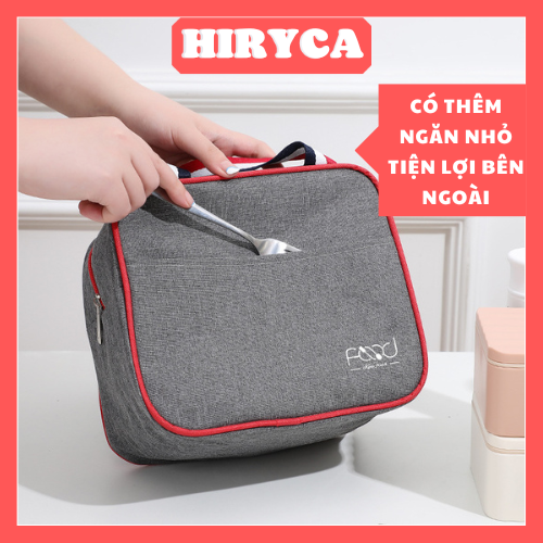Túi giữ nhiệt đựng cơm, túi đựng hộp cơm văn phòng HIRYCA