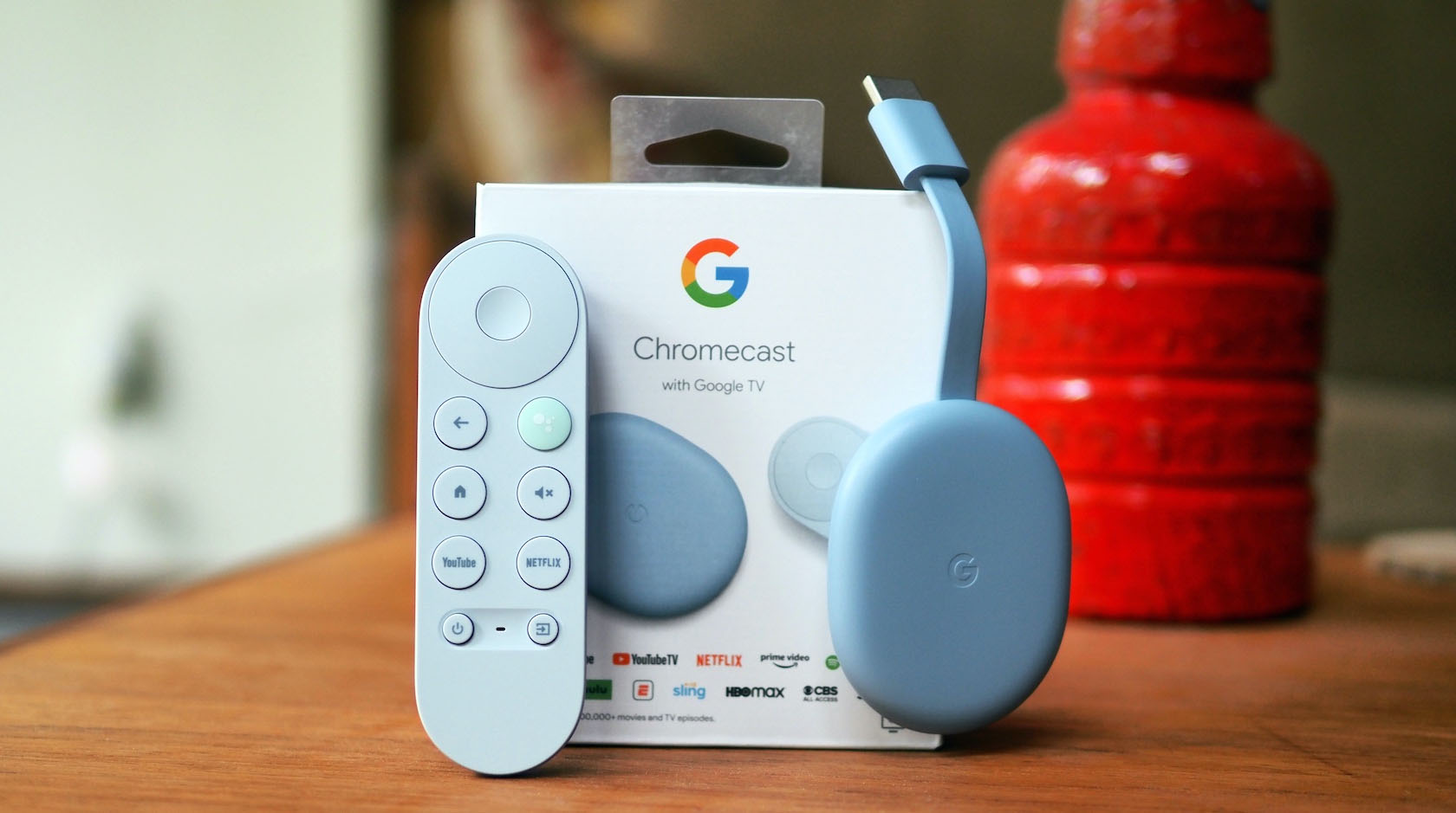 GOOGLE CHROMECAST WITH GOOGLE TV, 4K HDR (ĐIỀU KHIỂN ĐC TIẾNG VIỆT)