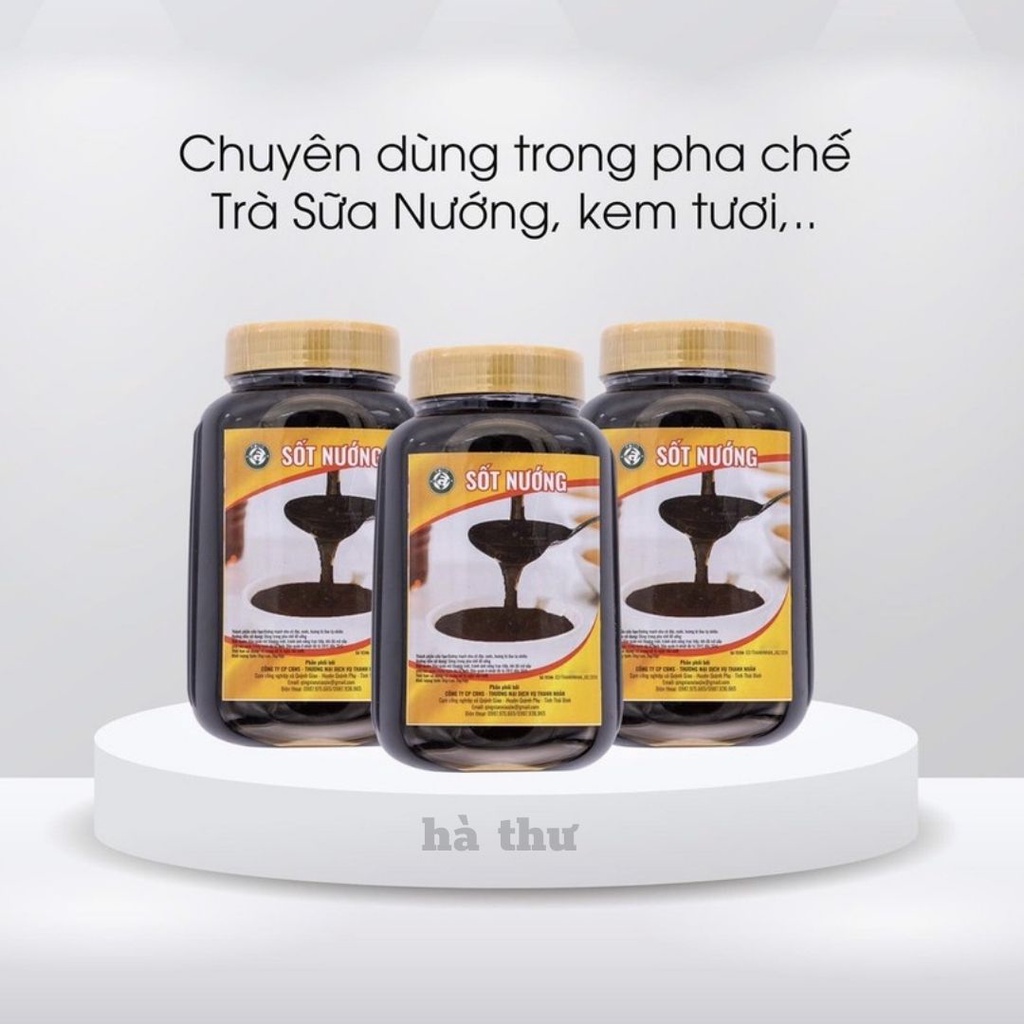 Sốt nướng Koca - Làm trà sữa nướng