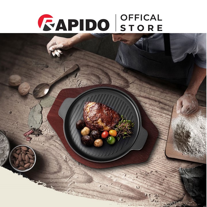 Chảo nướng Rapido R-RF tròn size 24-26cm
