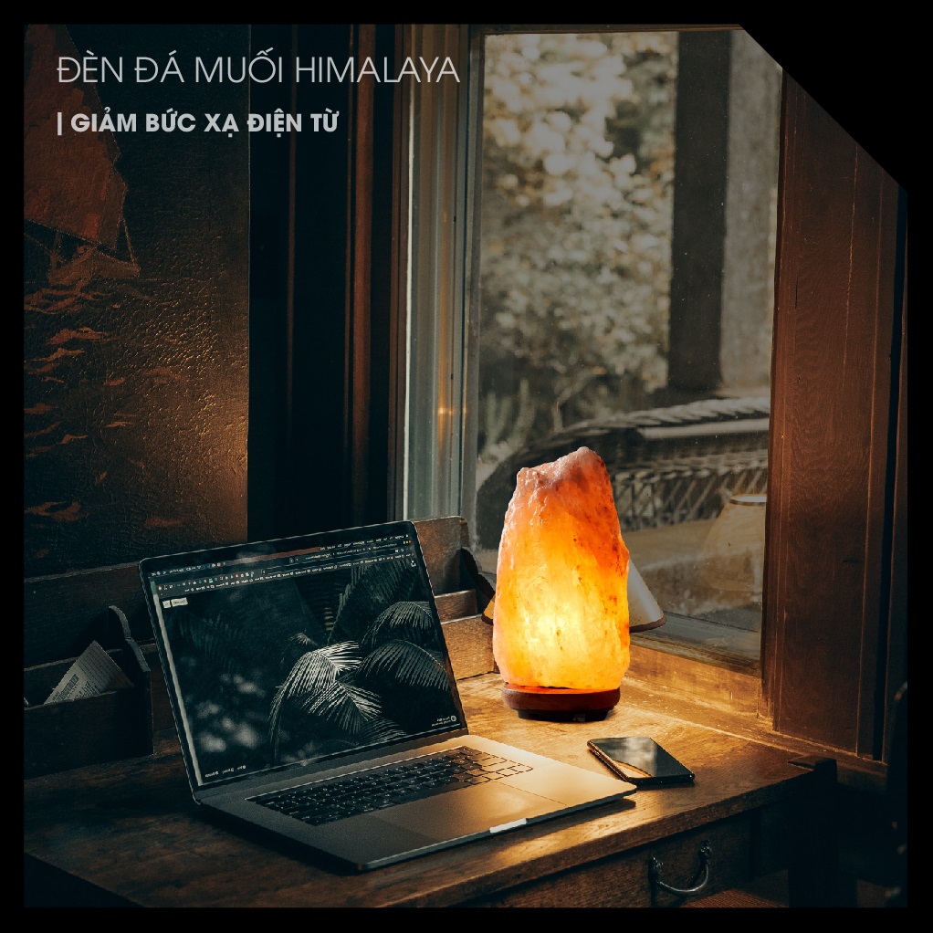 Đèn Đá Muối Tự Nhiên Himalaya Love Stone