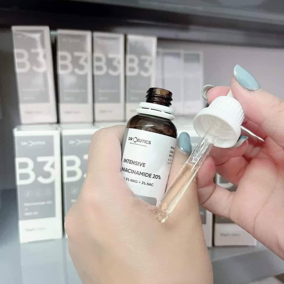 [DrCeutics] Serum B3 Intensive Niacinamide 20% Kiềm Dầu, Sáng Da, Mờ Thâm