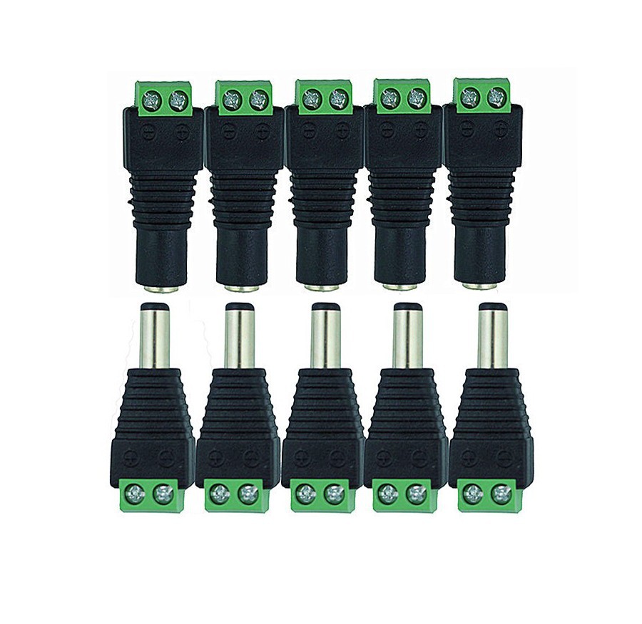 10 Jack nguồn DC đực và 10 Jack nguồn DC cái