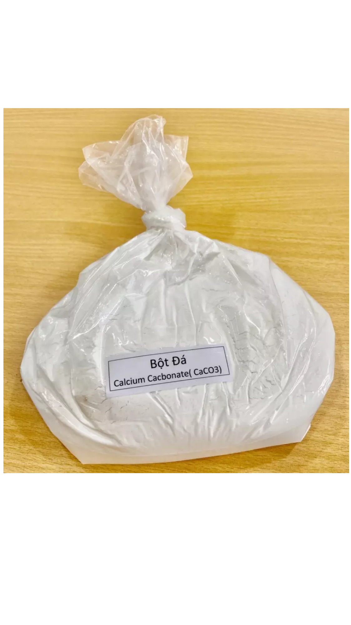 Bột đá CaCO3 1KG Chất Độn - Phụ Gia - Composite