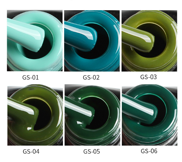 [HCM]Sơn gel AS - màu xanh lá mã GS