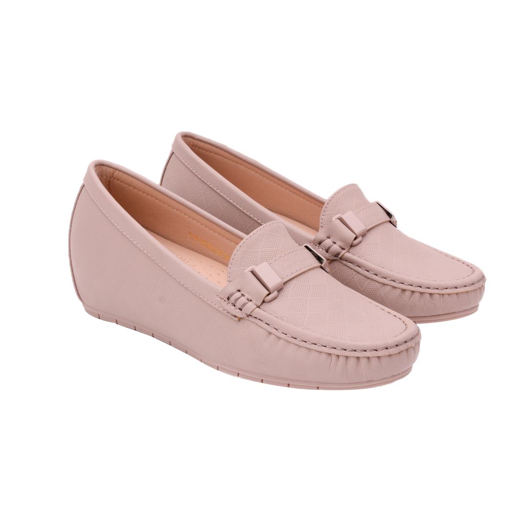 Giày lười nữ Pierre Cardin đế cao 5 phân, da mềm cực nhẹ siêu êm, tự tin sải bước – PCWFWS 253