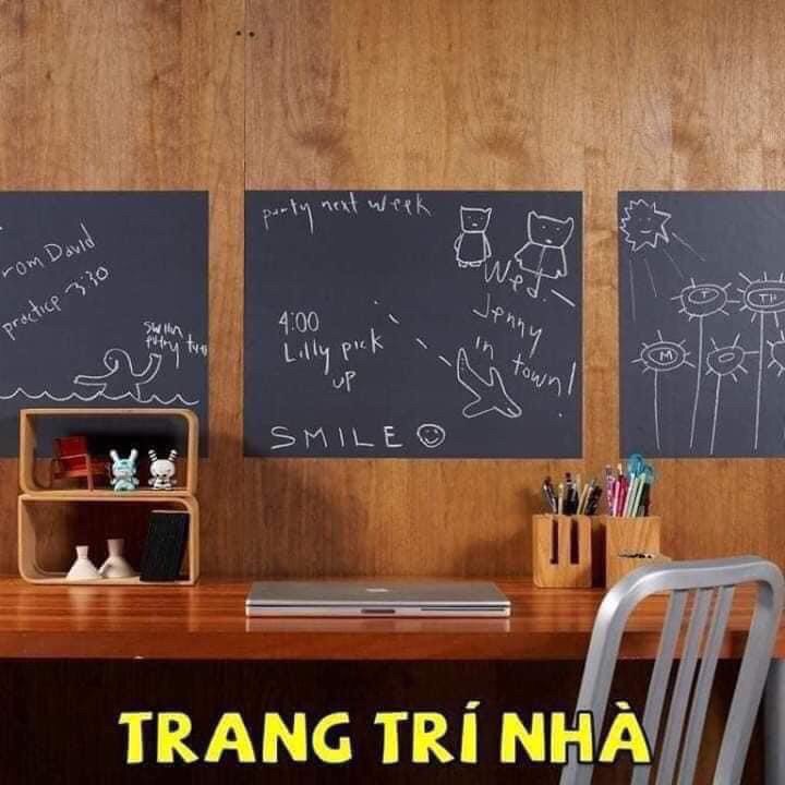 Bảng decal dán tường cho bé học, decal trang trí