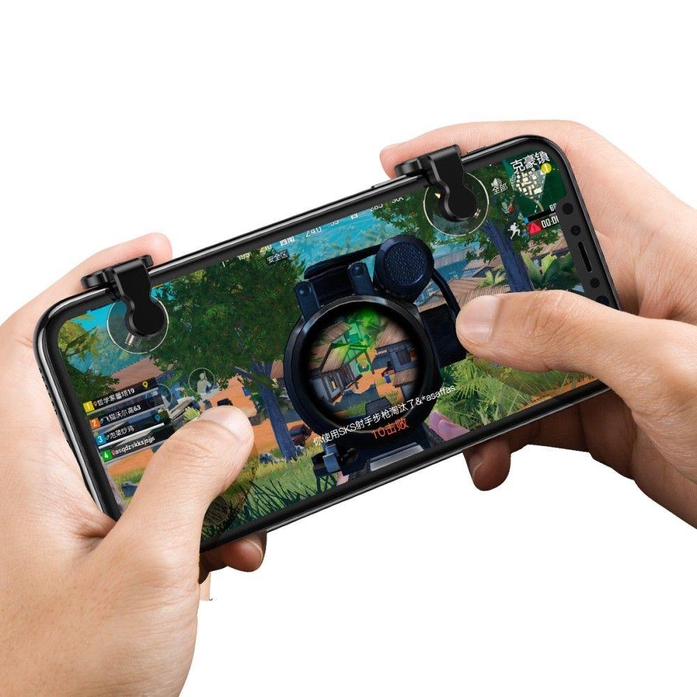 Bộ 2 Nút Bấm Chơi Game PUBG thương hiệu Baseus làm bằng chất liệu cao cấp Thế hệ mới