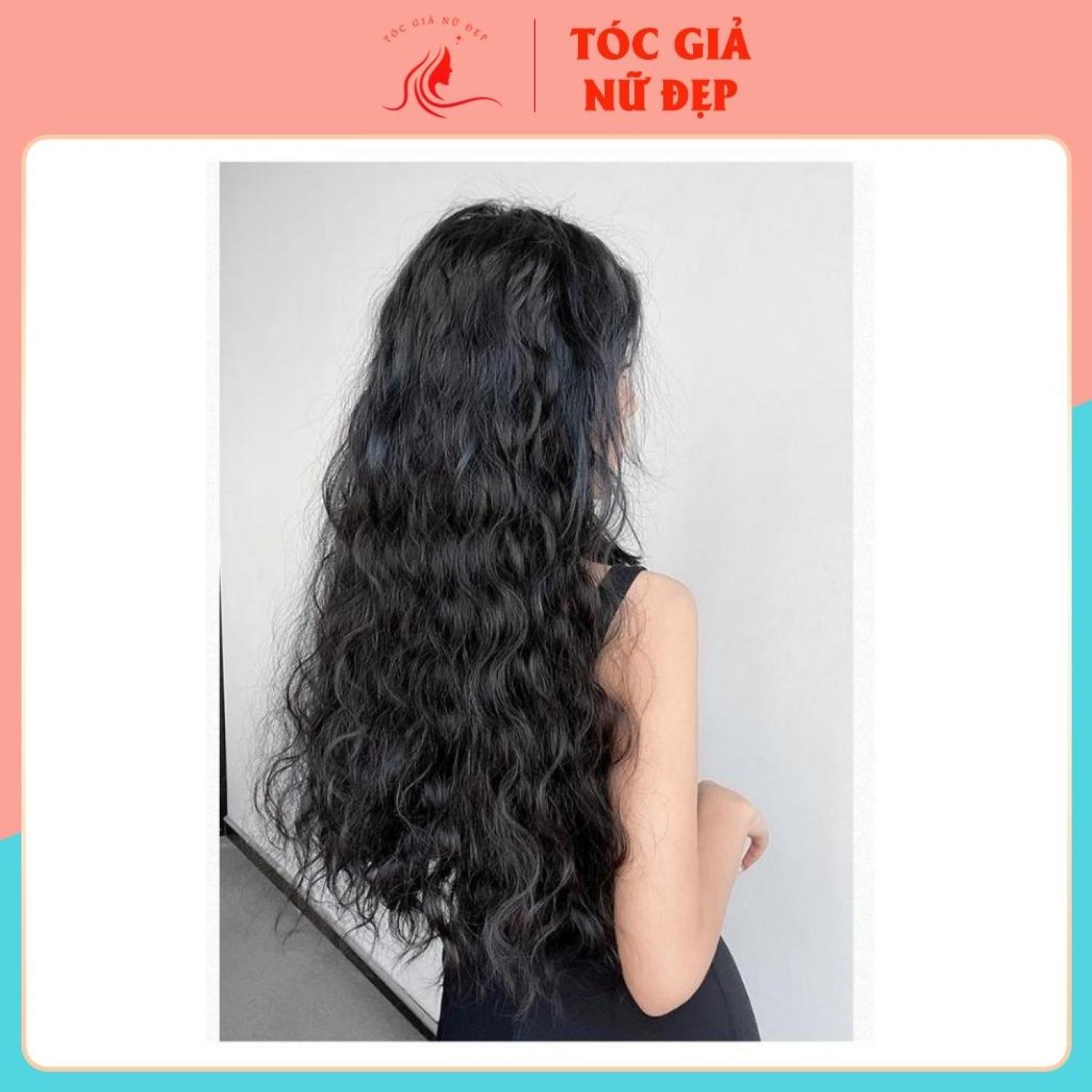 Tóc giả kẹp u xù U08A