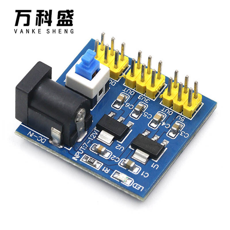 12v to 3.3v 5v step-down power supply module 3.3v 5v 12v multi-output voltage conversion dc-dc