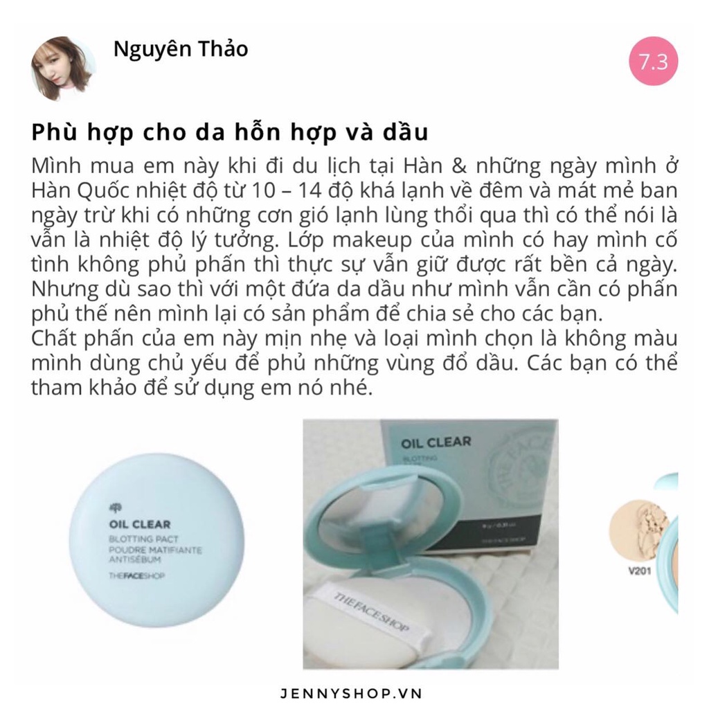 Phấn Phủ Nén Kiềm Dầu Oil Clear Smooth & Bright Pact SPF30/PA+