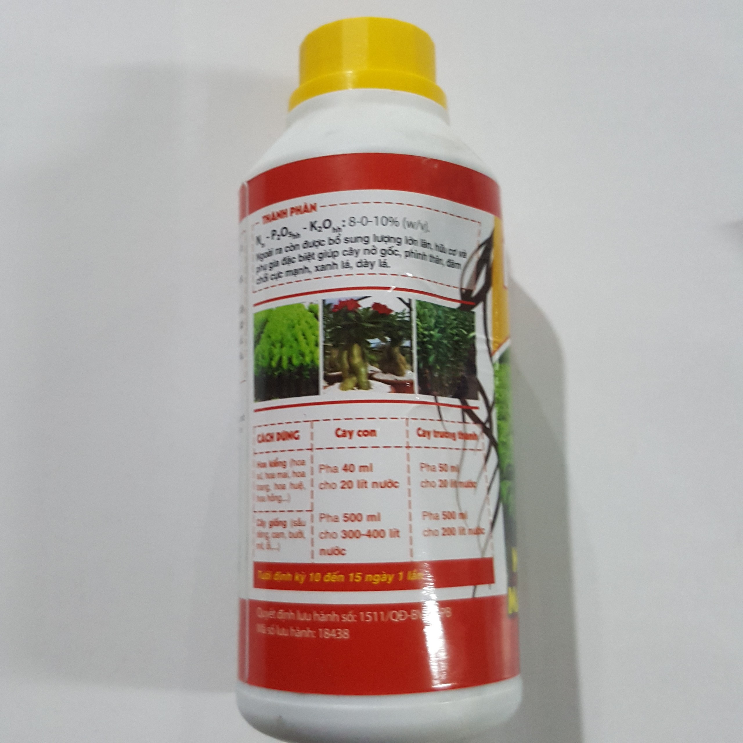 Phân kích đọt, ra rễ cực mạnh - Rễ Đọt USA - Chai 500ml