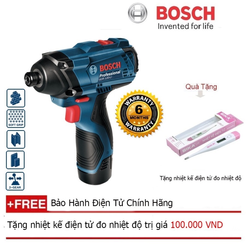 Máy vặn vít dùng pin Bosch GDR 120-Li