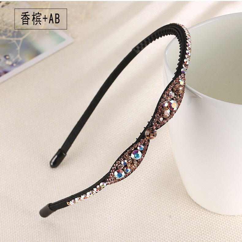 Cài Tóc Đính Đá Sang Trọng Mẫu Nơ Mini Lấp Lánh