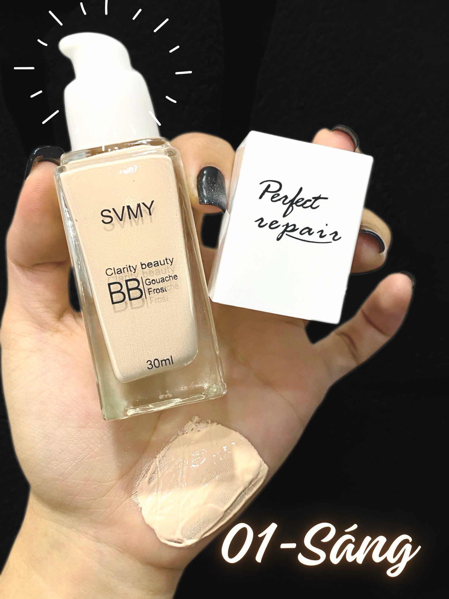 Kem nền BB Cream TRẮNG PERFECT REPAIR 3019 che khuyết điểm  tự nhiên mềm mịn lâu trôi nội địa sỉ rẻ FOUDATION WE STORE