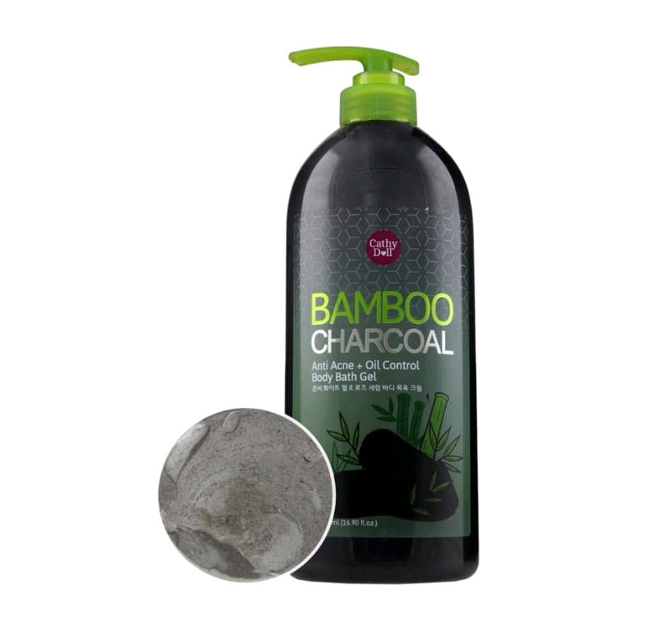 01 Chai Sữa Tắm Than Tre Cathy Doll Thái Lan 450ml (BAMBOO CHARCOAL) (2617)