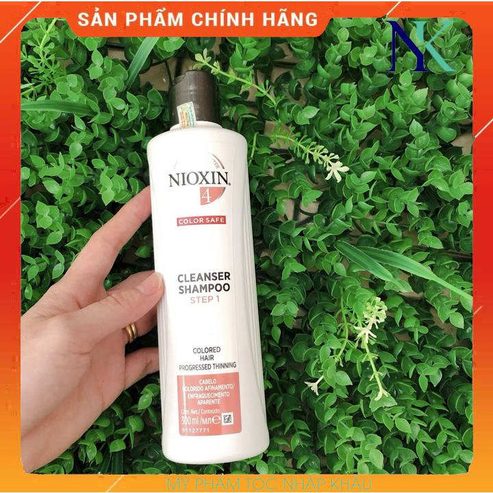 [HCM]Dầu Gội Chống Rụng Kích Thích Mọc Tóc Nioxin 300Ml