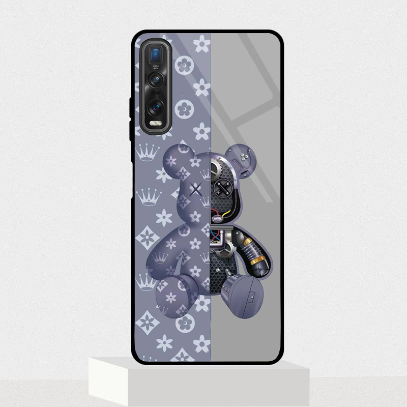 Ốp Lưng OPPO FIND X2 Mặt kính 3D cao cấp