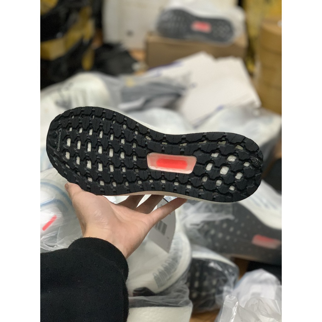 (FREESHIP+ẢNH THẬT.) Giày ultra boost 6.0 trắng vạch xanh
