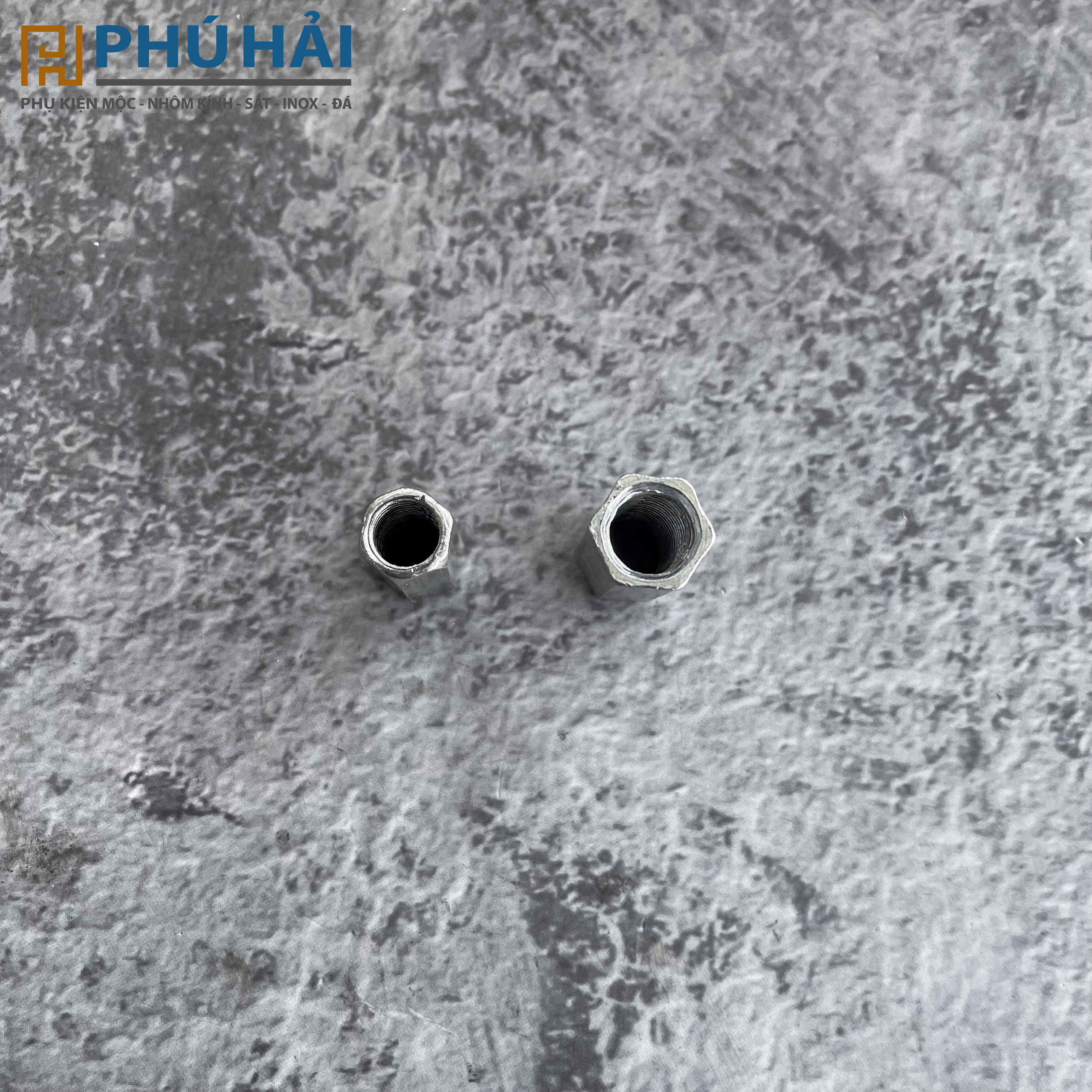 Đầu nối ty lục giác 10mm, 12mm