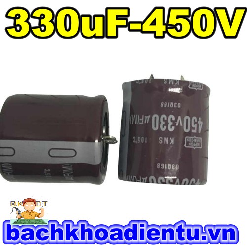 Tụ hóa 330uF-450V.
