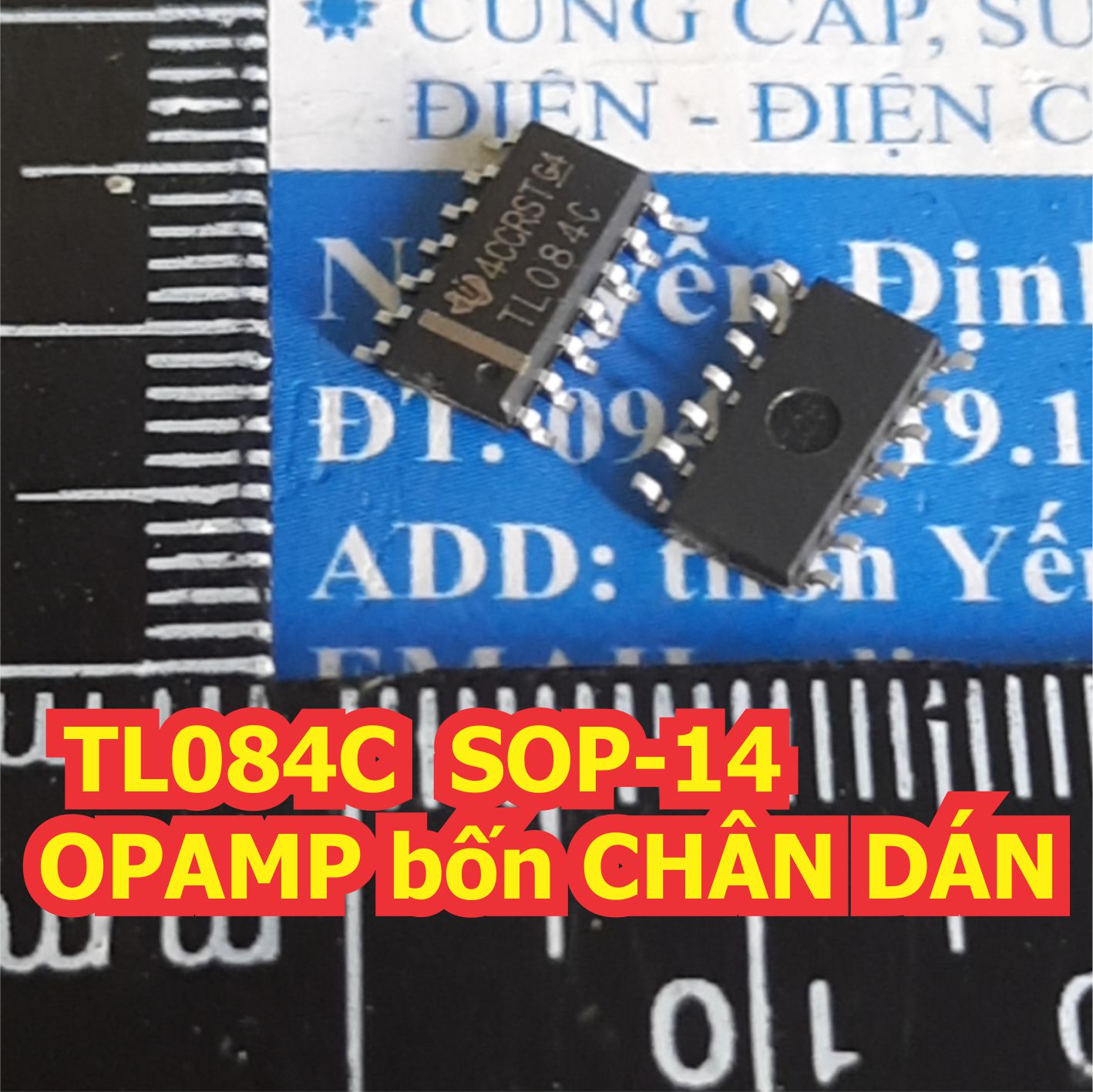10 con TL084C TL084 TL084CDR SOP14 OPAMP bốn CHÂN DÁN kde1270