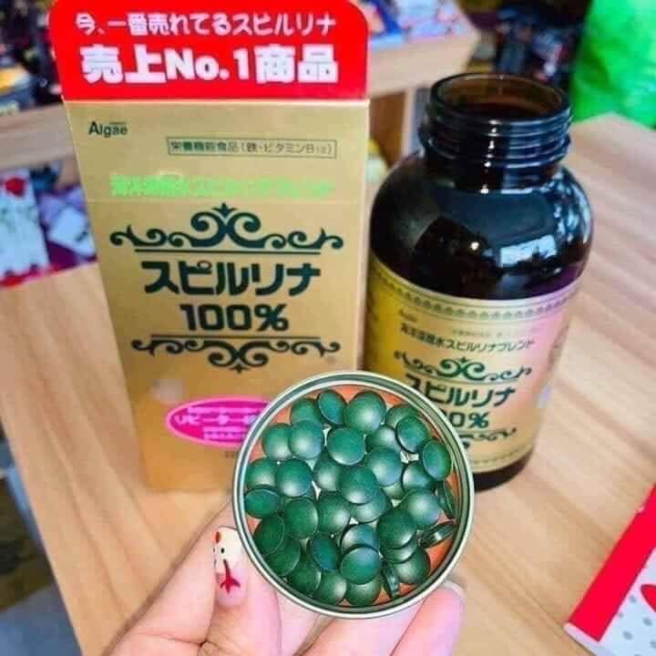 TẢO XOẮN SPIRULINA NHẬT BẢN