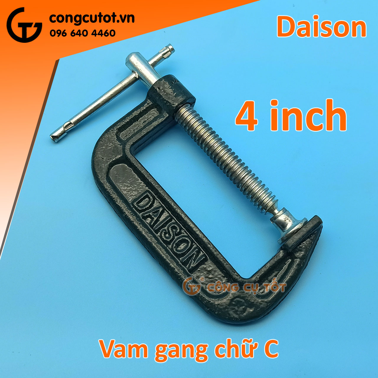 Bộ 2 chiếc Vam chữ C - Cảo chữ C DAISON