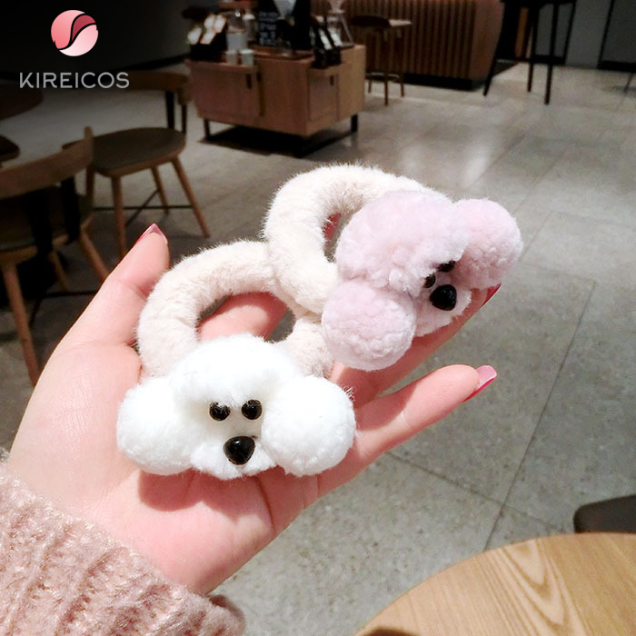 [HCM]Cột Tóc Chó Poodle siêu cute hot trend hàn quốc - kireicos