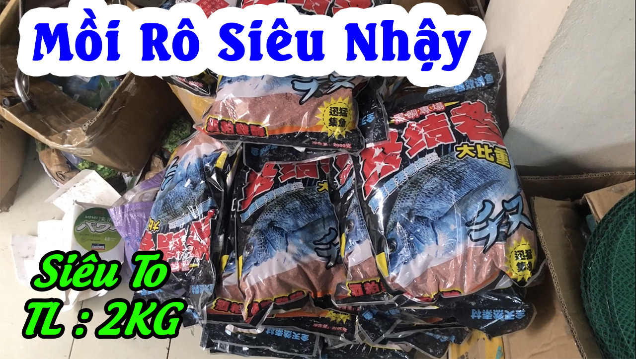 Mồi Câu Cá Rô Phi Đài Loan - Trọng lượng 2kg