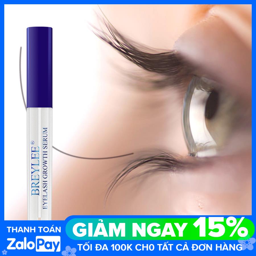 Breylee tinh dầu dưỡng mi chuốt mi giúp lông mi mọc nhanh và dày eyelash growth serum eyelash enhancer eye lash treatment