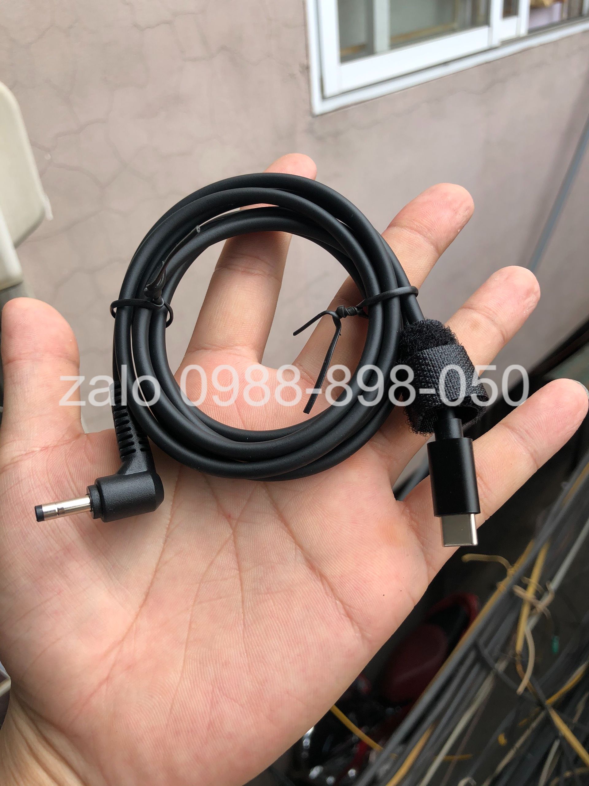 dây sạc chuyển type-c sang 4.0mm*1.35mm (usb-c to 4.0X1.35mm)