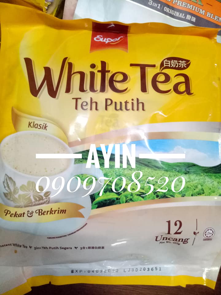 [HCM]Trà Sữa Trắng Super - Super White Tea Teh Putih Malaysia