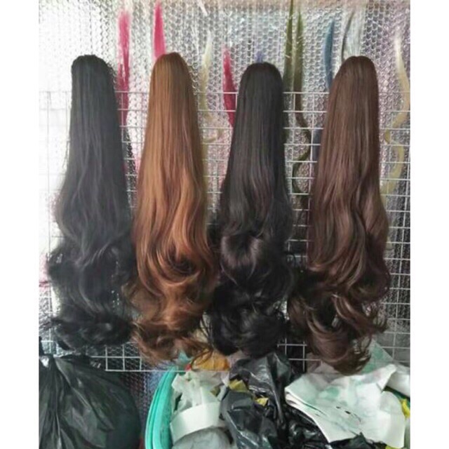 Tóc ngoặm kẹp cao cấp❤️💕freeship- ảnh thật