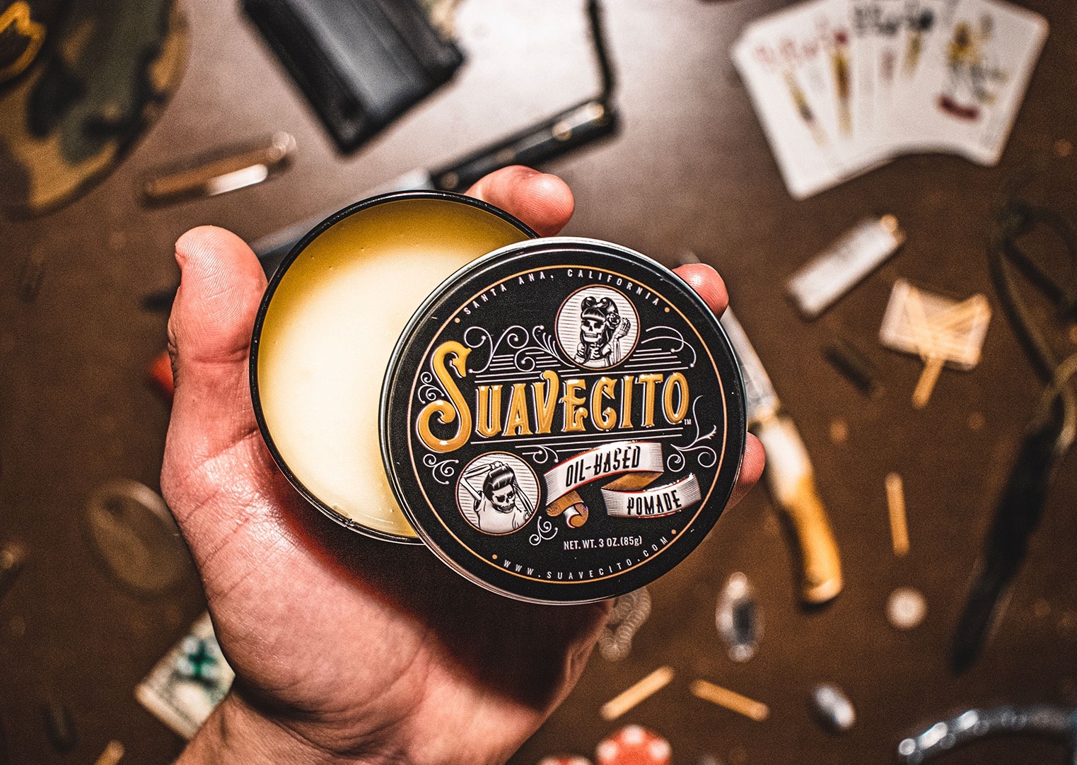 Sáp vuốt tóc Suavecito Oil Based Pomade