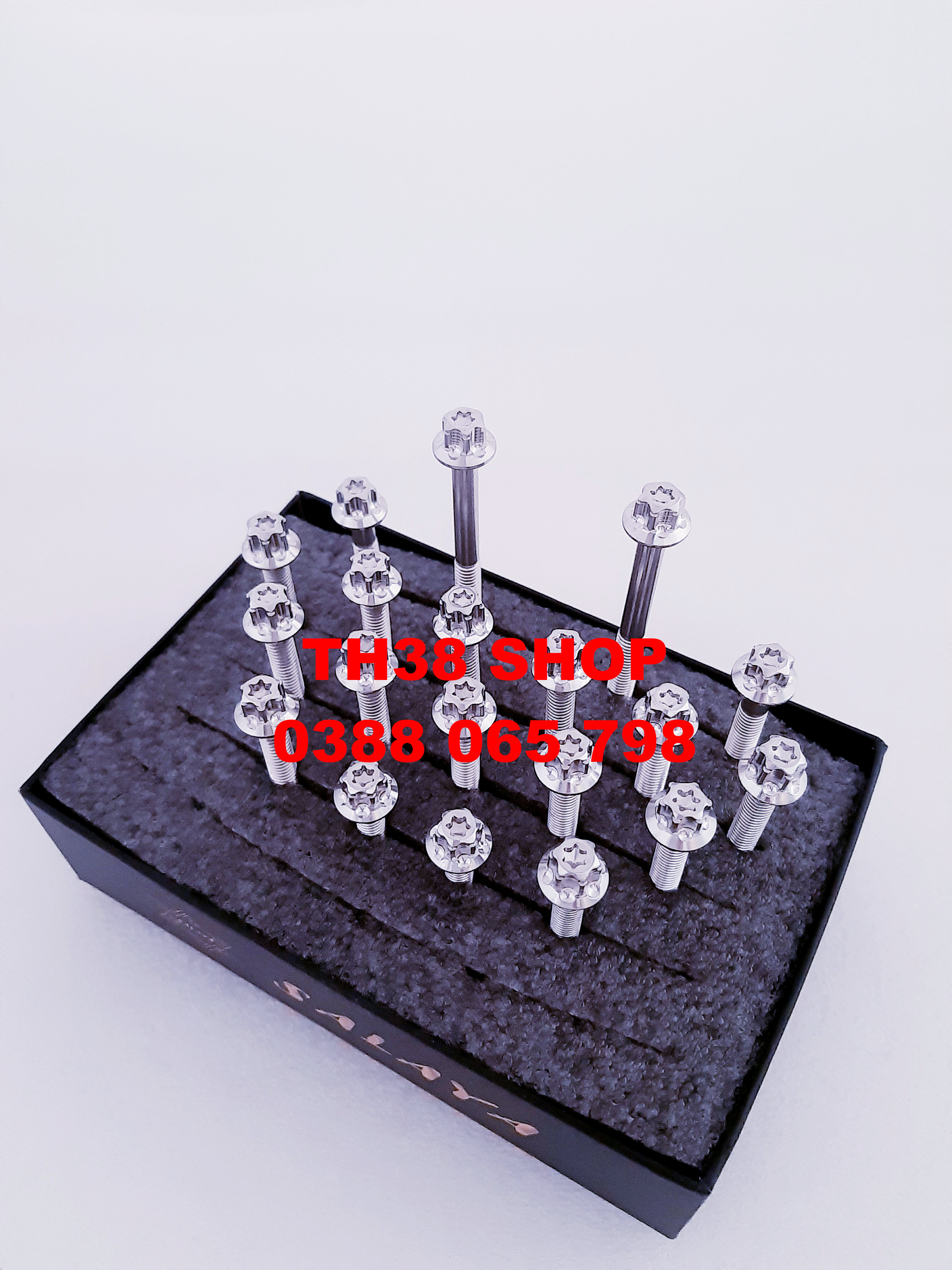 ốc lốc máy sirius xăng cơ salaya [bộ 19 con]