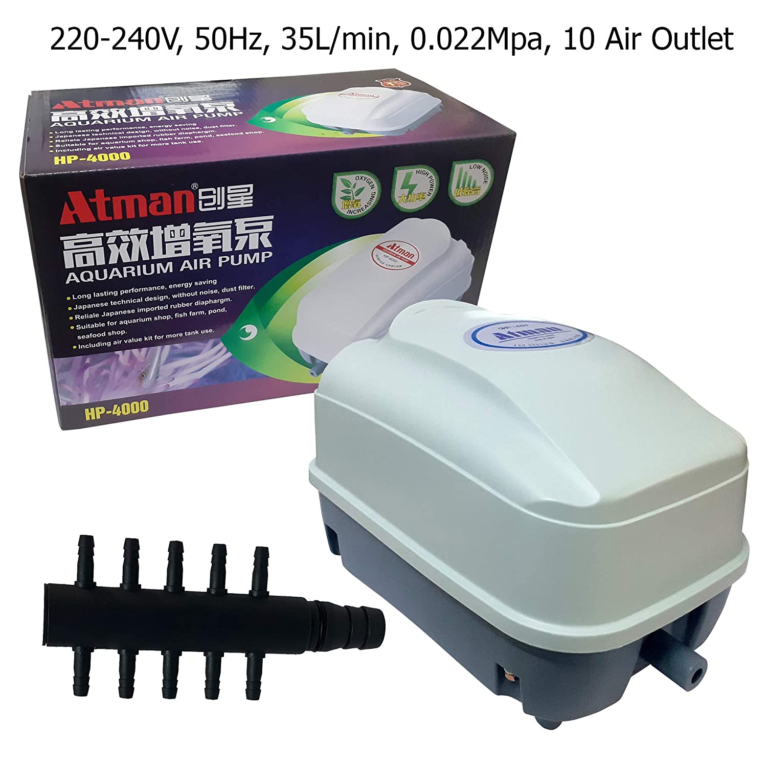 MÁY OXY CÔNG SUẤT LỚN ATMAN HP-4000 - HÀNG CÔNG TY