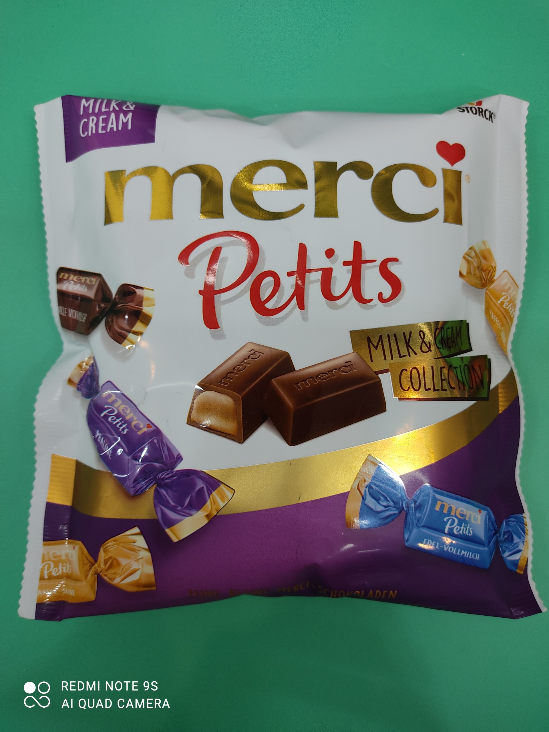 Gói kẹo Socola Merci Các Vị 125g - Đức