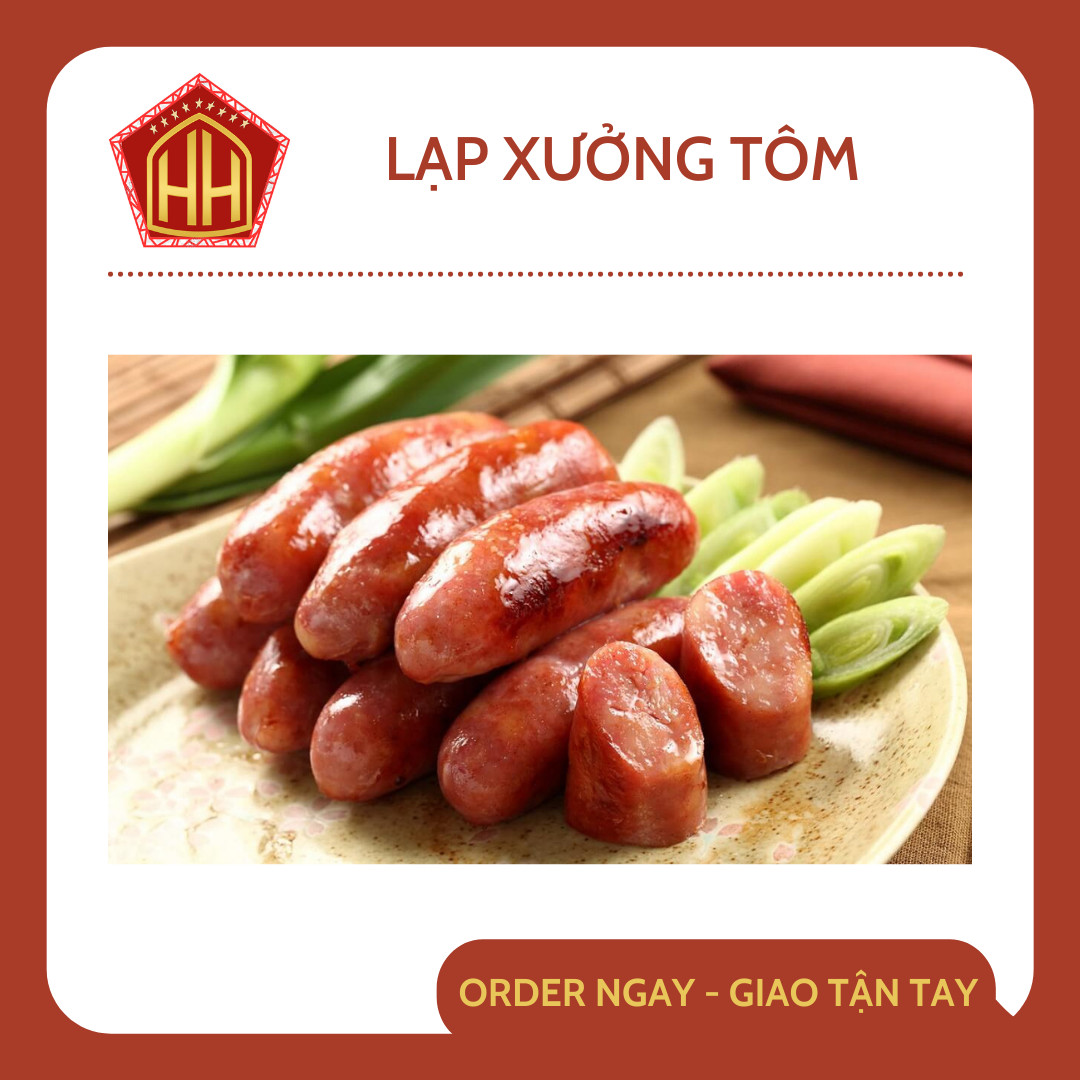 [Chỉ Giao HCM] Lạp Xưởng Tôm Sóc Trăng (500g)