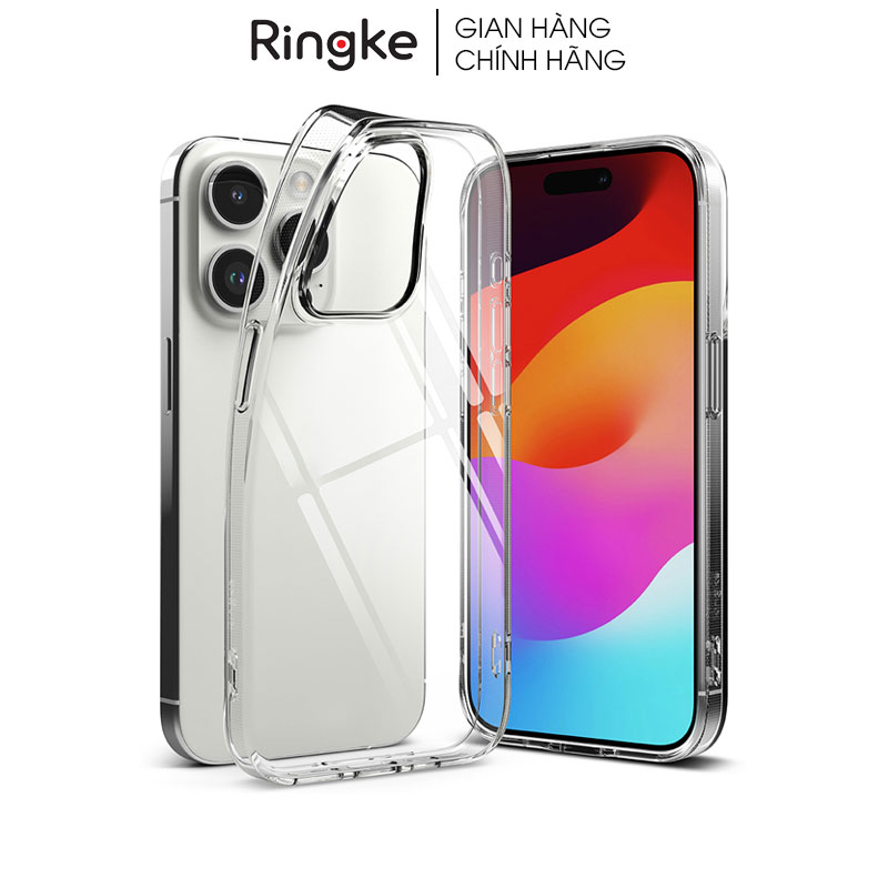 Ốp lưng iPhone 15 Pro Max/15 Pro/15 Plus/15 RINGKE Air