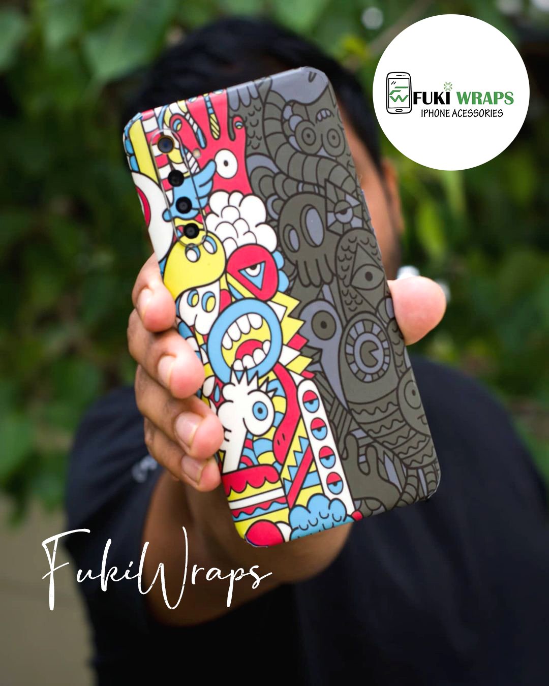 Tấm dán Skin iPhone phong cách Digital Art cho ip6 ip7 ip8 6Plus 7Plus 8Plus ipX XS XR XSMax ip11 11pro 11promax ip12 12pro 12promax