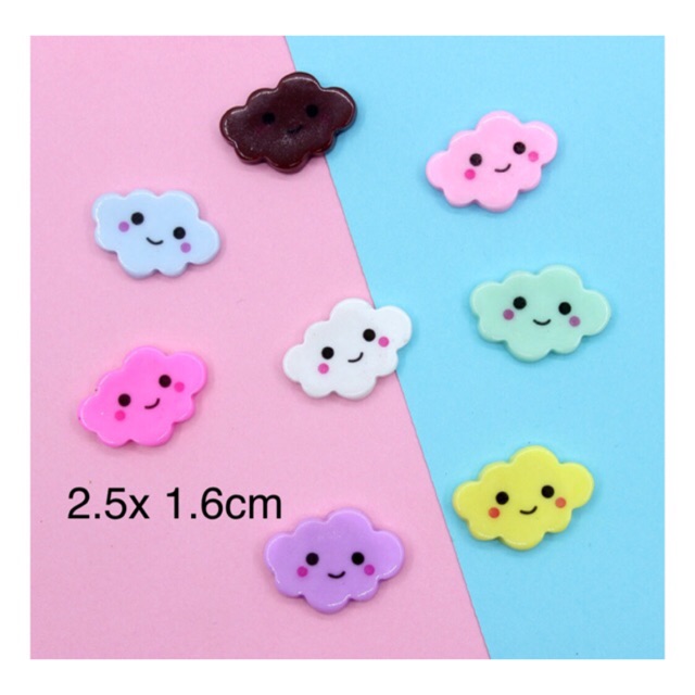 [HCM]Đám Mây Mặt Cười Charm Slime [1 cái ]